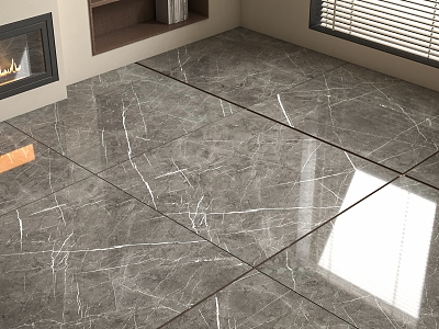 Modern floor tile 3d model