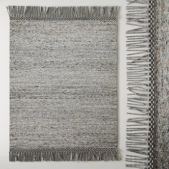 Modern Square Carpet 3d model