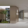 Modern Kohler Kitchen Showroom Interior With Glass Doors And Green Plants