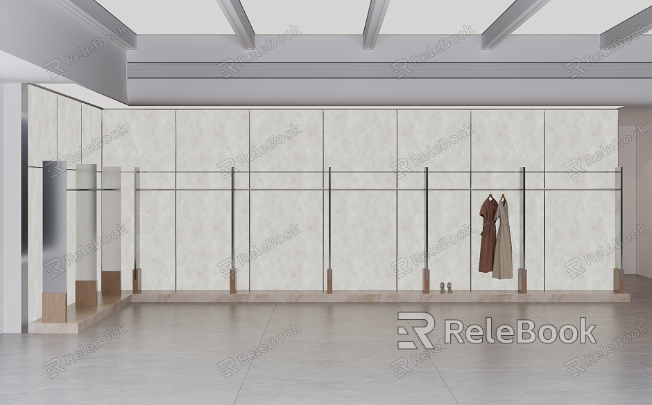 Women's clothing store clothing props model