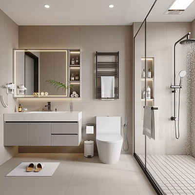 Bathroom 3d models