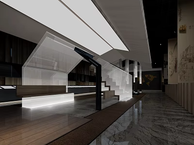 Modern Shower Sauna Interior Design With Steam Room And Rainfall Shower Facility 3d model