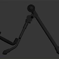 Sturdy Iron Art Tripod Stand With Heavy Duty Metal Construction And Stable Base Design