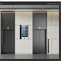 Elevator Hall Elevator Office Elevator 3d model