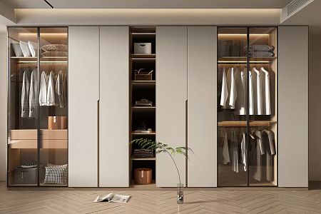 Home cloakroom 3d model