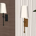 Wall lamp combination 3d model