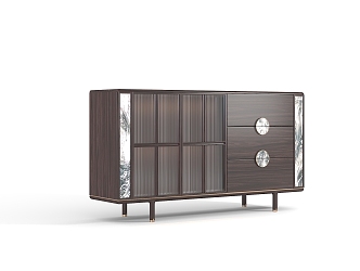 New Chinese Sideboard 3d model