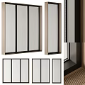 Various Modern Window Frame Designs With Glass Panels And Wooden Metal Frames