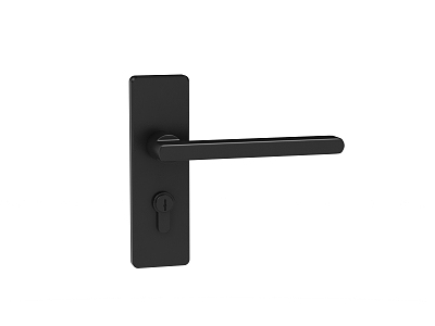 Modern Door Handle 3d model