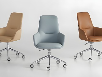 Office Chair Boss Chair 3d model