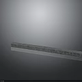 Long Smooth Metal Bar Component For Industrial Equipment With Reflective Finish