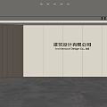 Modern Front Desk Background Wall Simple Background Wall Front Desk Reception Area Background Wall Company Front Desk Background Wall 3d model