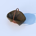 Rattan Handwoven Storage Basket With Handle For Daily Household Items