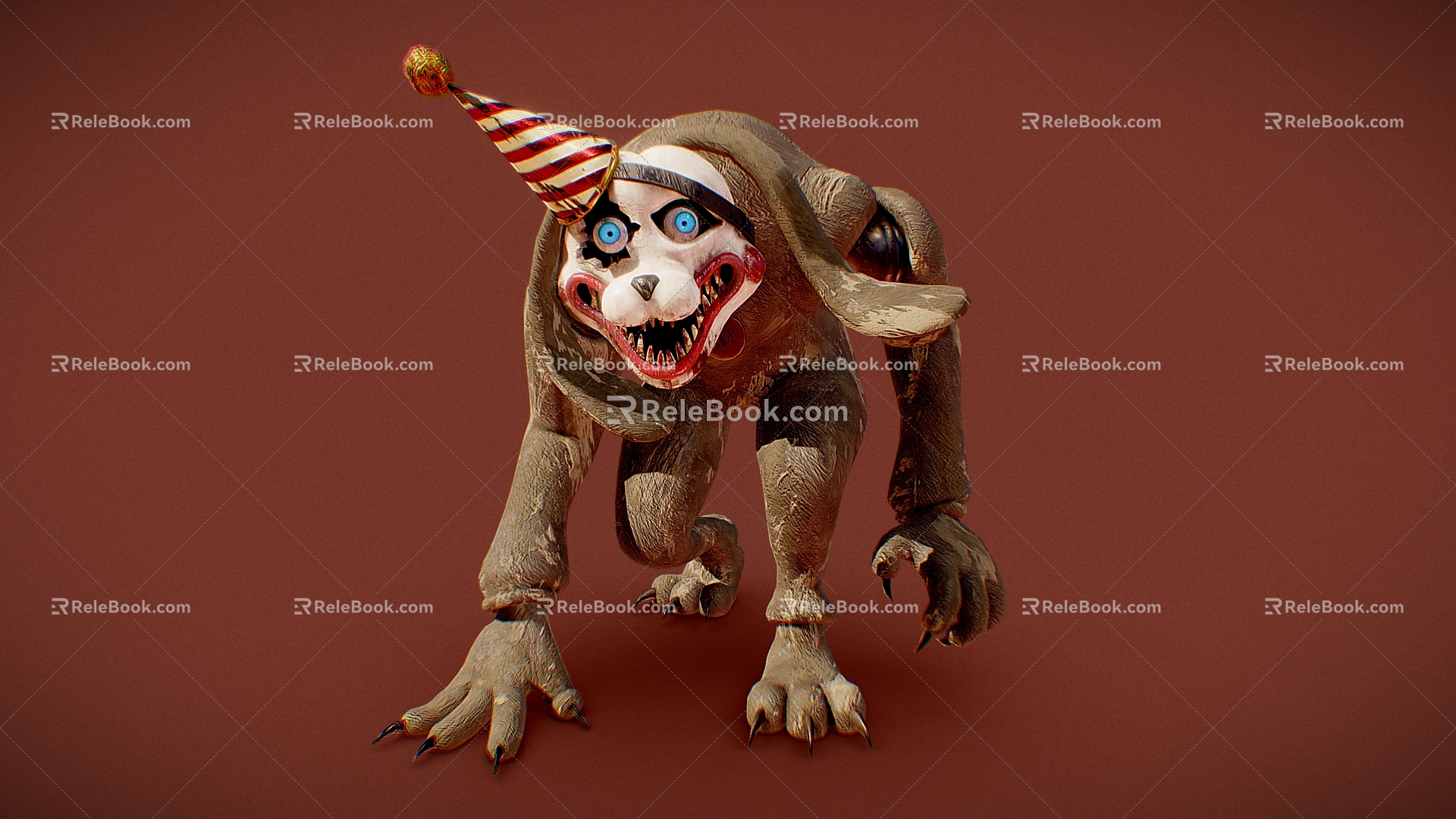 Monster Dog Monster Monster Carto Dog Warcraft Mutant Dog 3d model