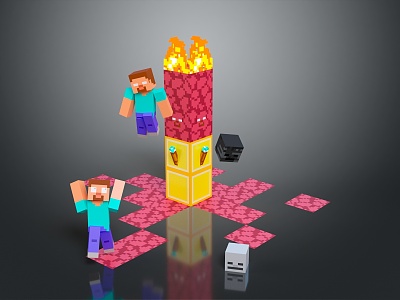 Toy Pixel Figure Toy Next Generation Item 3 Print 3d model