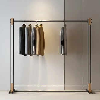 Clothing Display Stand Clothing Display Stand 3d model