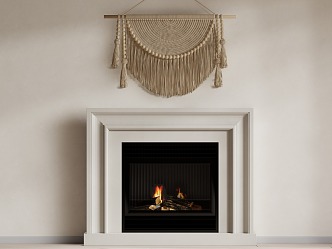 Fireplace 3d model