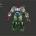 Futuristic Robot Warrior With Detailed Mechanical Armor And Metal Structure Modern Sci Fi Character Design