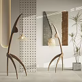 Quiet Floor Lamp 3d model