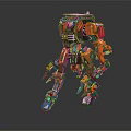 Modern Robot Warrior Robocop 3d model