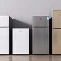 Midea Refrigerators and Freezers with Various Colors Different Sizes and Upright Designs