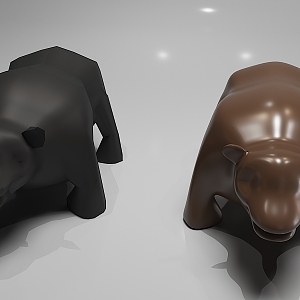 Animal Bear Accessories 3d model