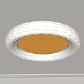 Modern Round Ceiling Light with Textured Surface Bright Illumination Mounted on Ceiling for Home Interior 3d model