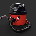 Henry Household Vacuum Cleaner In Red Black With Cute Cartoon Face Design