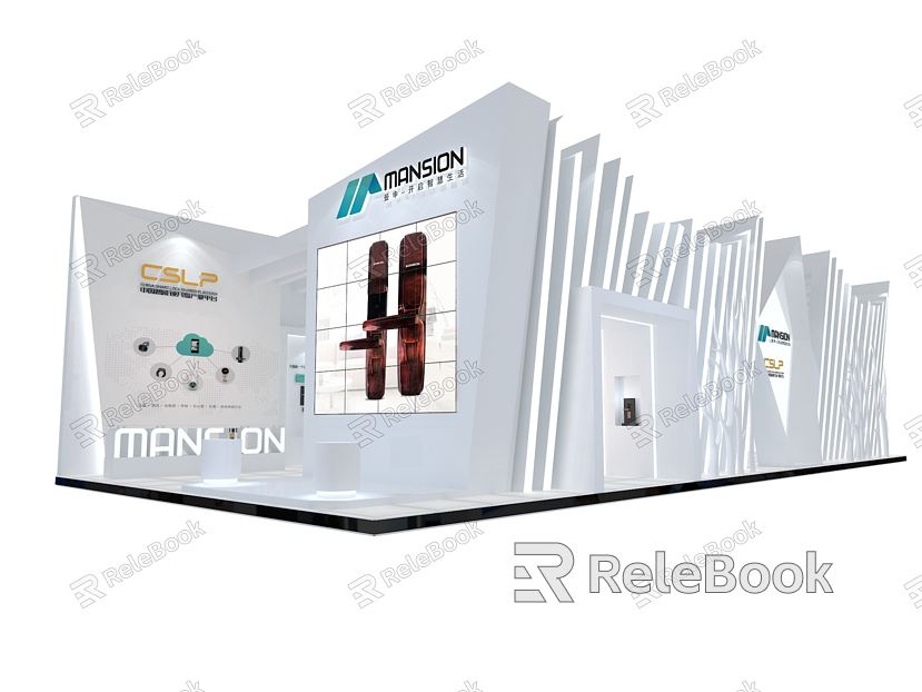 Modern Exhibition Building Materials Exhibition Electronic Exhibition Technology Exhibition model