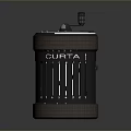Curta Mechanical Calculator Classic Vintage Design With Intricate Mechanical Parts