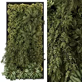 Lush Living Green Wall With Diverse Foliage And Fresh Greenery For Modern Indoor Decor