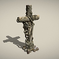 Jesus cross 3d model