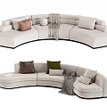 Modern Multiplayer Sofa Sofa 3d model