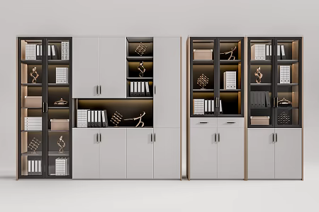 Modern File Cabinet Office File Cabinet 3d model