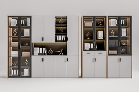 Modern File Cabinet Office File Cabinet 3d model