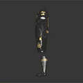 Dark Sports Uniform Set With Gold UNO BOSS Lettering Number 16 Shorts And Socks