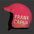 Pink Fire Safety Helmet With Protective Apparel Features And Bold FIRE Lettering