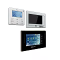 Smart Switch Panel With Digital Temperature Display And Touch Screen Control 3d model