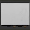 White Washing Machine With Purple Base Transparent Door And Control Panel Knobs