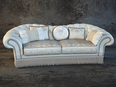 Double sofa 3d model Double sofa 3d model