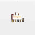 Weapons of various types of ammunition 3d model