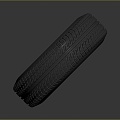 Hyundai Tire Wheel New Tire 3d model