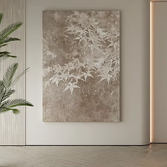 Quiet decorative painting 3d model