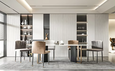 Modern Restaurant 3d model