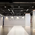 Modern Fitness Gym Interior With Open Training Space And Workout Equipment
