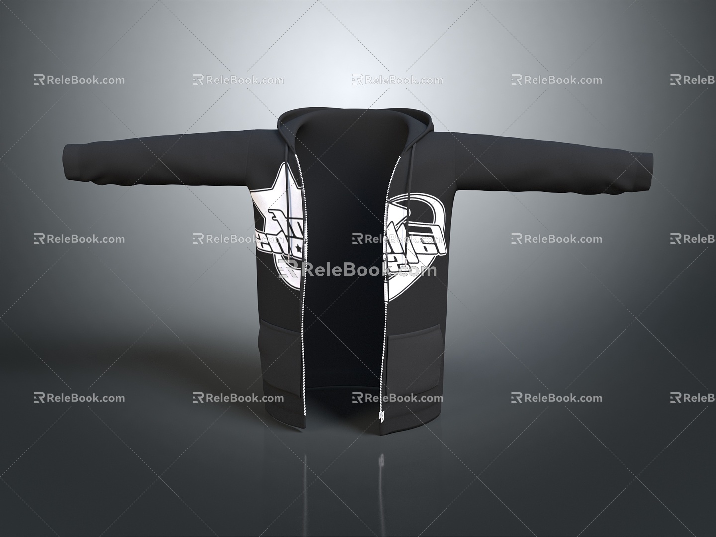 Modern Clothes Sportswear Sports Jacket Athlete Clothing Athlete Clothing 3d model