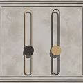 Modern Wall Lamps With Gold And Black Metal Frames Long Sleek Lampshade Design
