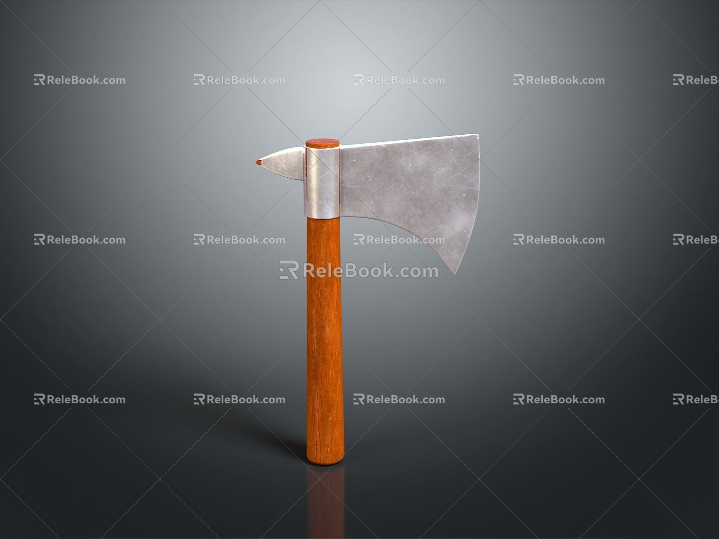 Tomahawk Axe Wooden Axe Handle Axe Mountain Axe Chopping Wood Axe Chopping Wood Axe Magic Axe 3d model