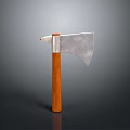 Tomahawk Axe Wooden Axe Handle Axe Mountain Axe Chopping Wood Axe Chopping Wood Axe Magic Axe 3d model