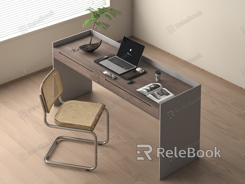 Modern desk chair desk chair combination model